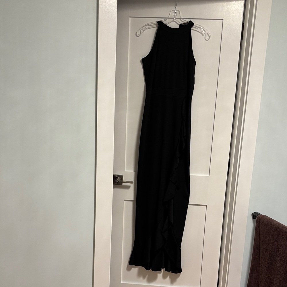 Elegant Black Sleeveless Dress